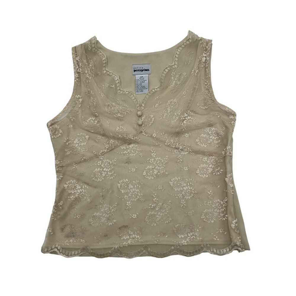 Petite Perceptions Sleeveless Top‎